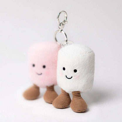 Amuseables Pair of Marshmallows Bag Charm - Caitly